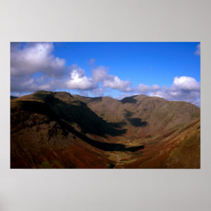 Pillar and Kirk Fell Wasdale Lake District England Poster