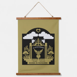 Pillar Candle Hanging Tapestry