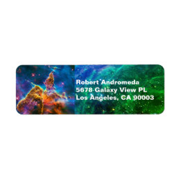 Pillar & Jets in the Carina Nebula & Stars Address
