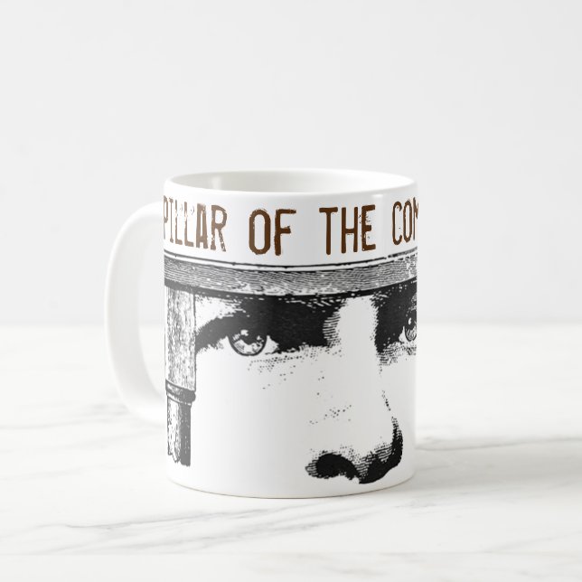 Pillar of the Community Coffee Mug (Front Left)