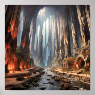 Pillars and People Poster