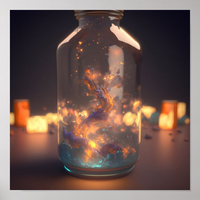 Pillars Of Creation - Captured in a bottle Poster (Front)