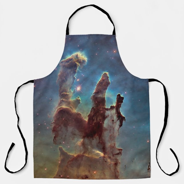 Pillars of Creation, Eagle Nebula Hubble Space Apron (Front)