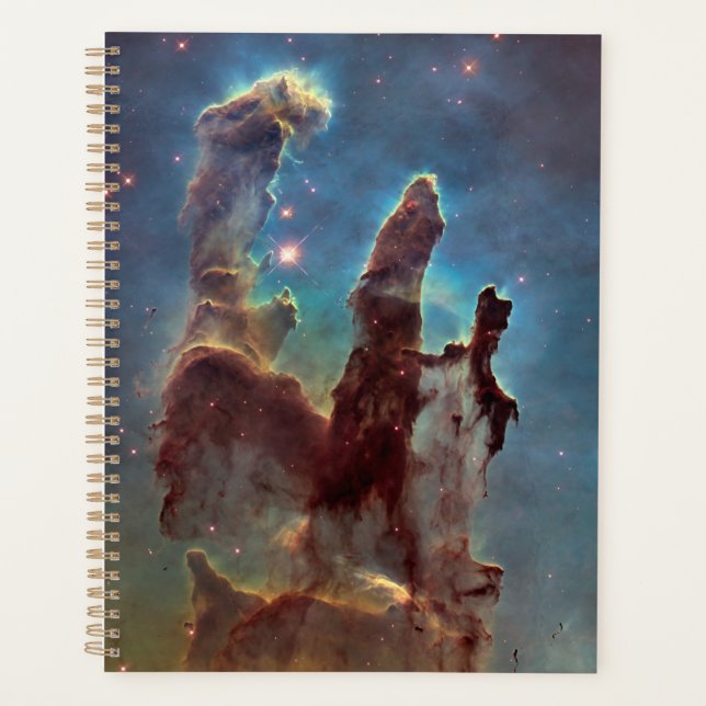 Pillars of Creation, Eagle Nebula Hubble Space Planner (Front)