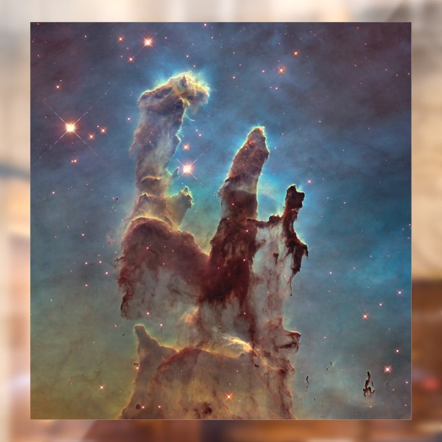 Pillars of Creation, Eagle Nebula Hubble Space Window Cling (Sheet 2)