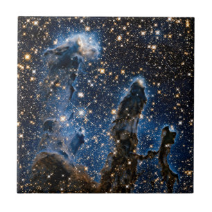 Pillars Of Creation Eagle Nebula Near Infrared Tile