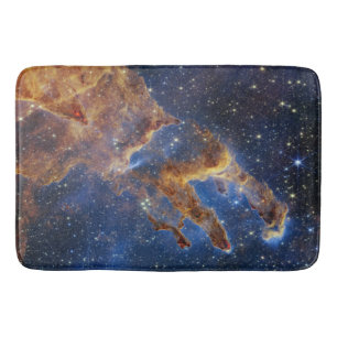 Pillars of Creation Eagle Nebula Webb Telescope Bath Mat