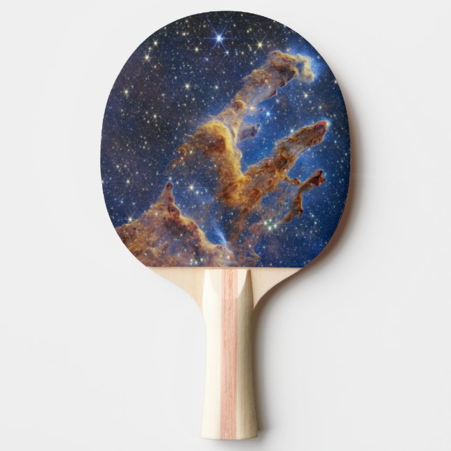 Pillars of Creation Eagle Nebula Webb Telescope Ping Pong Paddle (Front)