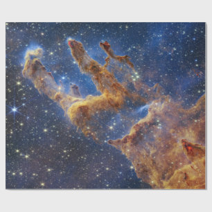 Pillars of Creation Eagle Nebula Webb Telescope Wrapping Paper