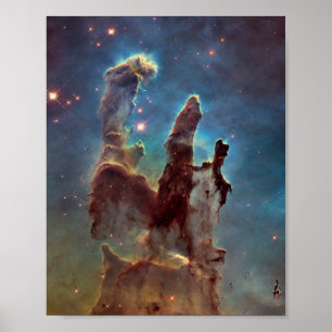 Pillars of Creation — Hubble 2014 Poster