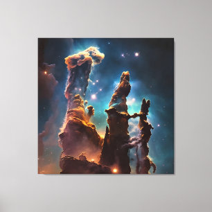 Pillars Of Creation Idea Canvas Print