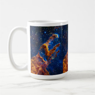 Pillars of Creation - James Webb NIRCam Astronomy Coffee Mug