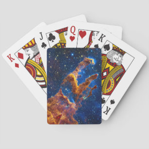 Pillars of Creation - James Webb NIRCam Astronomy Playing Cards
