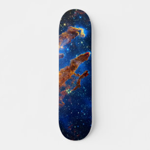 Pillars of Creation - James Webb NIRCam Astronomy Skateboard