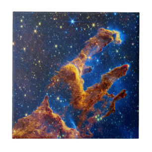 Pillars of Creation - James Webb NIRCam Astronomy Tile