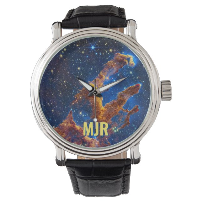 Pillars of Creation - James Webb NIRCam Astronomy Watch (Front)