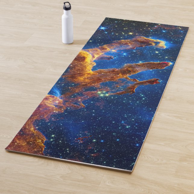 Pillars of Creation - James Webb NIRCam Astronomy Yoga Mat (In Situ)