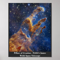 Pillars of Creation James Webb Space Telescope