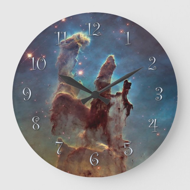 Pillars of Creation Large Clock (Front)