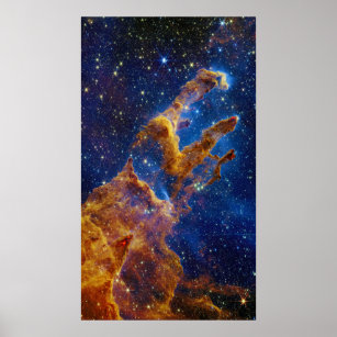 Pillars of Creation Nebula - Astronomy Poster