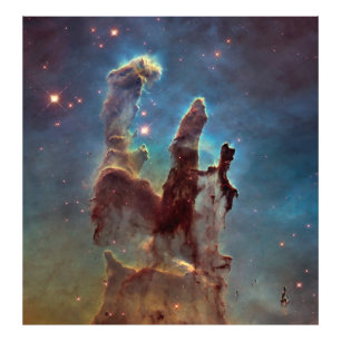 Pillars of creation photo print