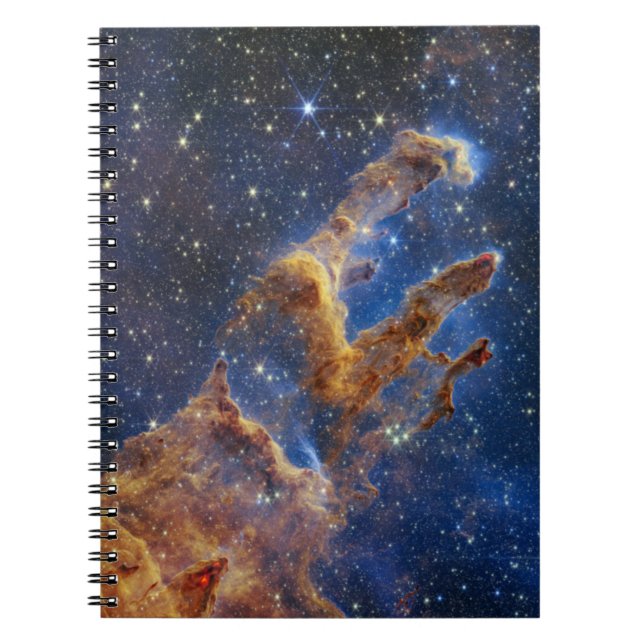 Pillars of Creation Webb space Telescope Nircam Notebook (Front)