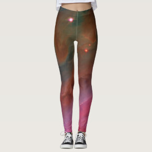 Pillars of Dust in Orion Nebula outer space image Leggings