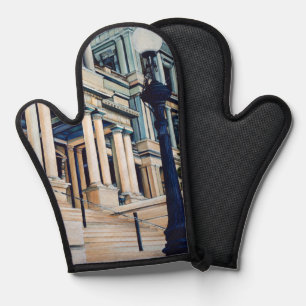 Pillars of Power,Washington,DC. Oven Mitt