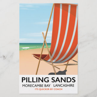 Pilling Sands Morecambe Bay, Lancashire Stationery