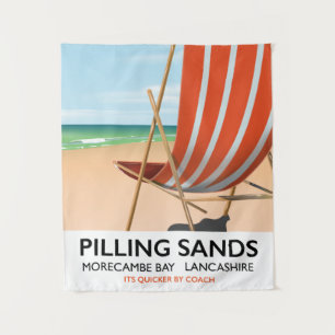 Pilling Sands Morecambe Bay, Lancashire Tapestry