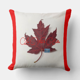 Pillow1-R&W(Maple Leaf-Bella-A)RFPMDesigns©️2024 Cushion
