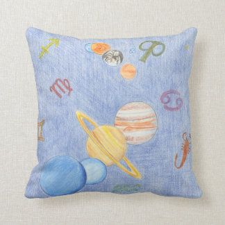 Pillow 13 Zodiac Planets