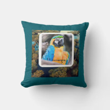 Pillow 16" x 16" Arara