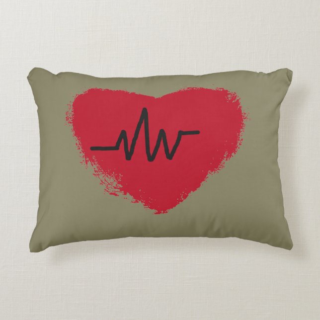 Pillow~ After Heart Surgery Decorative Cushion (Front)