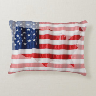 Pillow-American Flag Decorative Cushion