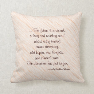 Pillow Apache Blessing Verse 2 Custom Wedding Gift