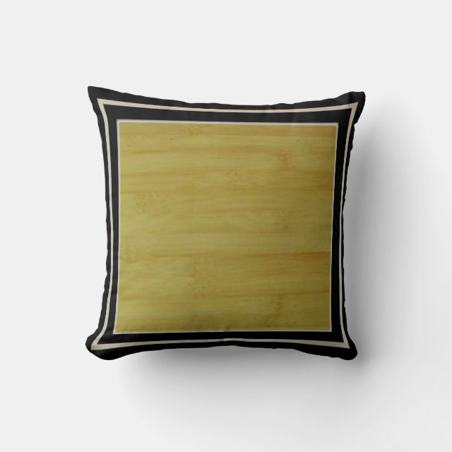 Pillow - Bamboo in Frame (Front)