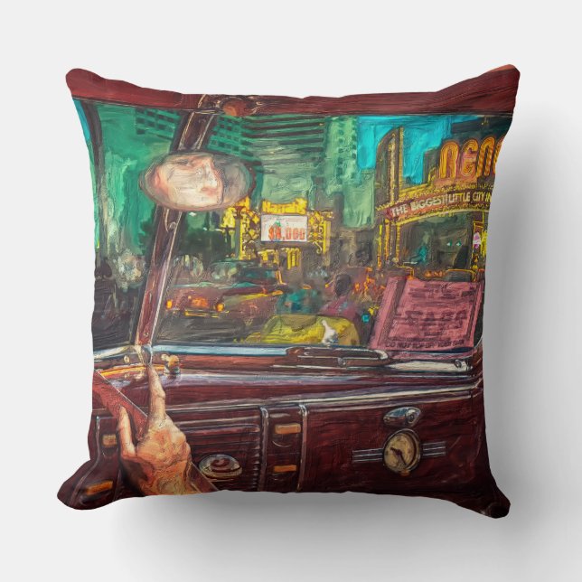 pillow, car design, classics cushion (Front)