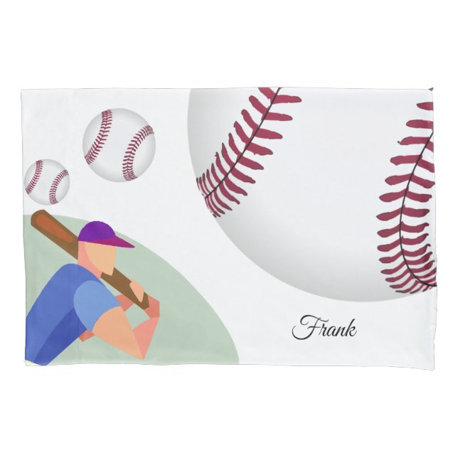 Pillow Case Baseball (Front)