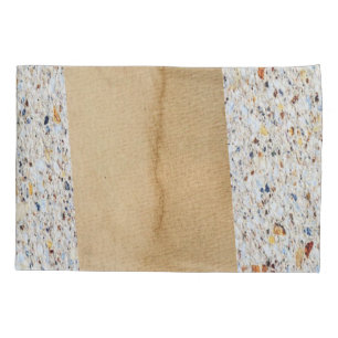 Pillow Case Beige Colourful