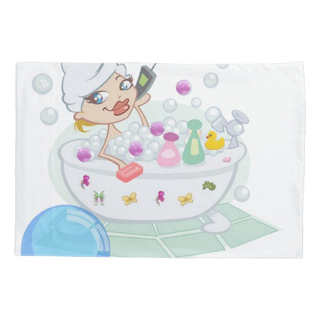 Pillow Case Bubble Bath (Back)