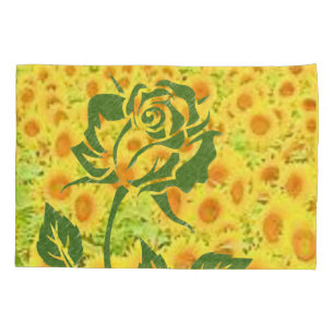 Pillow Case Sunflower