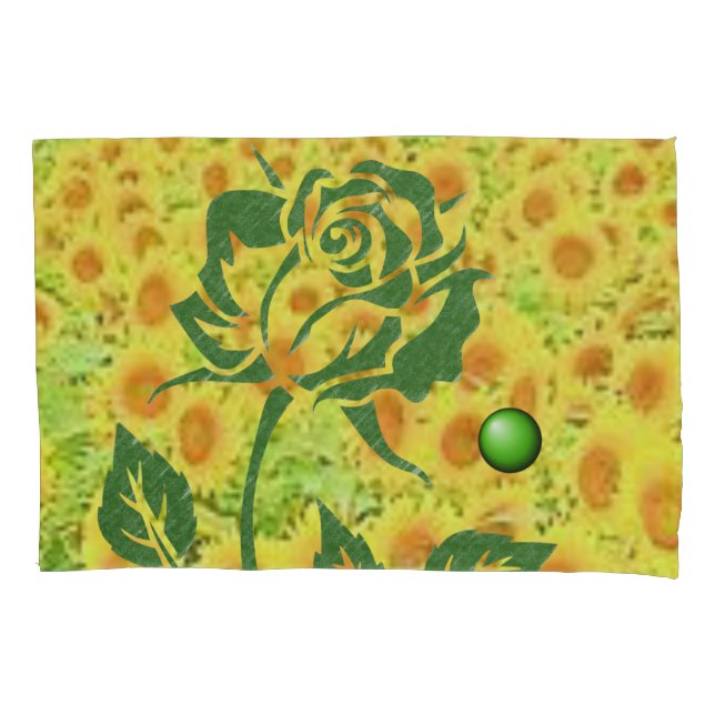 Pillow Case Sunflower (Front)