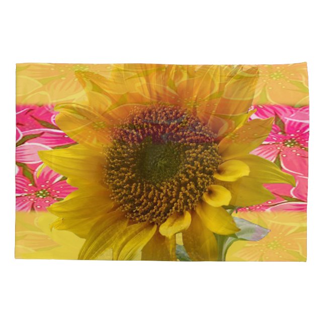 Pillow Case Sunflower (Back)