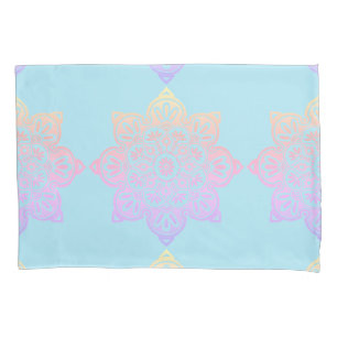 Pillow case with Boho Medallions