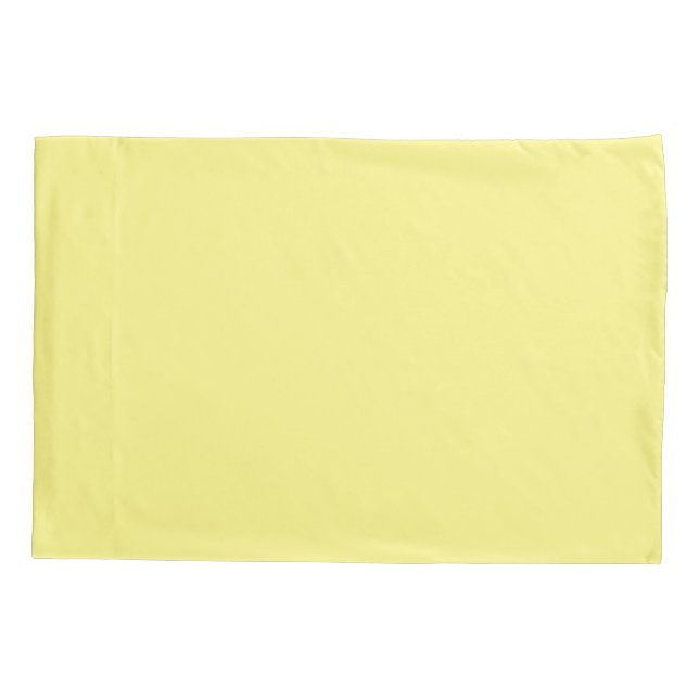 Pillow Case Yellow  (Back)