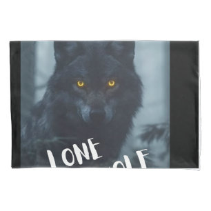 pillow cover(lone wolf design) pillowcase