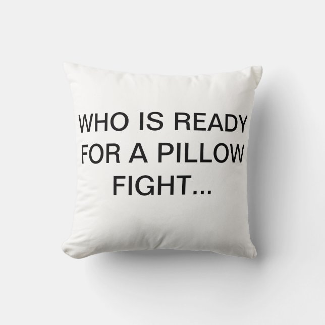 PILLOW FIGHT PILLOW (Front)