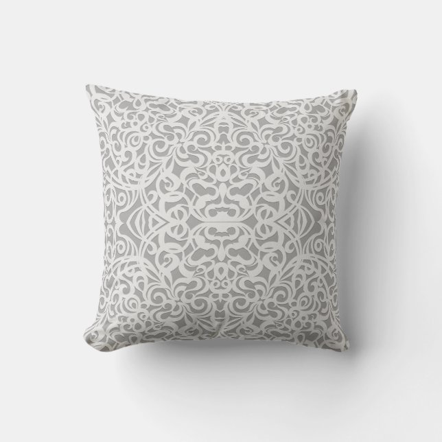 Pillow  Floral abstract background (Front)
