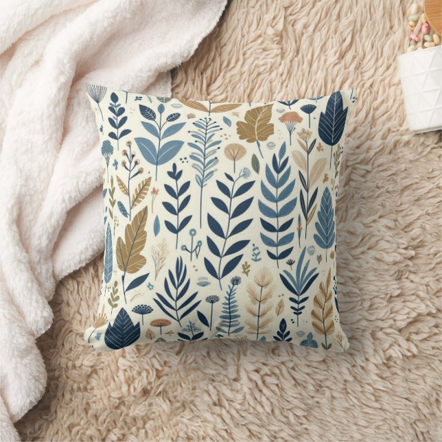 Pillow full of grass and trees (Blanket)